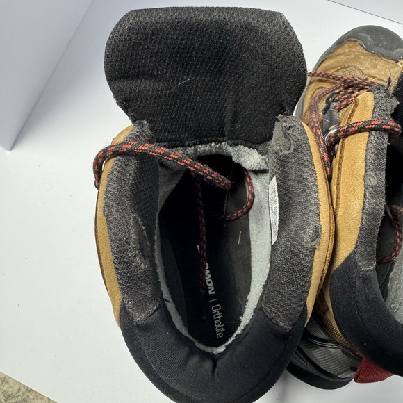 Salomon Quest 4 GTX Gore-Tex Hiking Boots Brown Black Men US 9 Waterproof 471564 main image 7